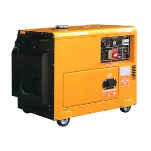 Generatore diesel portatile aperto generatore Diesel silenzioso di potere di LETON 800W 1000W 2000W 5kw 8KW 10KW 12KW