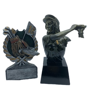 Figuras Personalizadas de Resina, Novedosos Adornos de Resina Personalizados, Trofeo de Golf, Recuerdo de Juego de Golf, Figuras Coleccionables (Golf) - Product Image 1