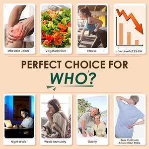 เยลลี่ขมิ้น OEM กับขิง D3 K2การดูดซึมสูงขมิ้นและขิงเสริมการอักเสบสนับสนุนภูมิคุ้มกันร่วมกัน - Product Image 4