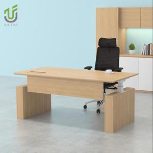 Scrivania Regolabile in Altezza Motorizzata a Doppio Motore, Postazione di <span class=keywords><strong>Lavoro</strong></span> Elettrica, Arredo Ufficio Intelligente con Gestione Cavi - Product Image 4