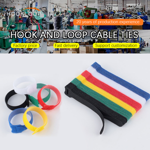 Цветные кабельные стяжки с логотипом на заказ: круглые, в форме кошачьей головы или Т-образные, с сильным клеевым слоем и двусторонним креплением на липучке - Product Image 1