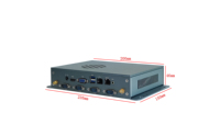 Mini PC embarqué ELSKY NEW SPC198, Linux X86 Ubuntu OS, ordinateur industriel portable avec carte mère Core i5 1235U de 12e génération