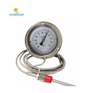 Chất lượng cao-40 đến + 40 quay số tủ lạnh Cooper áp lực Nhiệt kế nhà kho Băng hầm tủ lạnh tủ đông mao mạch Nhiệt kế - Product Image 6