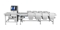 Hoge snelheid visuele weeg- en sorteermachine met nauwkeurige stabiliteit voor fruit en groenten