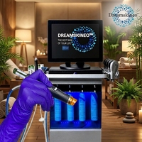 Système professionnel d'hydro-aqua facial de nouvelle conception, hydrodermabrasion, booster d'oxygène, sérum, machine de beauté pour le visage Hydra
