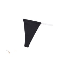 Ropa interior Sexy para mujer, Tanga Invisible con parte trasera en T sin costuras, con correa de TPU transparente