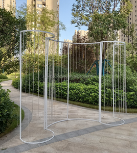 <span class=keywords><strong>Arche</strong></span> de <span class=keywords><strong>mariage</strong></span> blanche de luxe cadres de toile de fond en acier inoxydable support d'<span class=keywords><strong>arche</strong></span> florale de <span class=keywords><strong>mariage</strong></span> doré pour décoration de toile de fond d'événements - Product Image 4