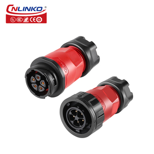 Cnlinko 12V <span class=keywords><strong>DC</strong></span> cung cấp điện kết nối không thấm nước 5 pin Thông tư điện Nam Nữ cắm ổ cắm kết nối - Product Image 4