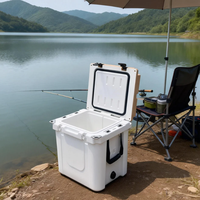 Glacière rotomoulée en PE 33QT, robuste, de qualité alimentaire, isotherme, portable, pour usage commercial extérieur