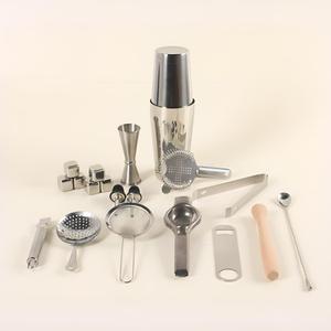 Juego de <span class=keywords><strong>Bar</strong></span> Portátil de 23 Piezas, Accesorios Profesionales para Bartender, <span class=keywords><strong>Set</strong></span> de <span class=keywords><strong>Bar</strong></span> de Viaje con Bolsa de Transporte - Product Image 2