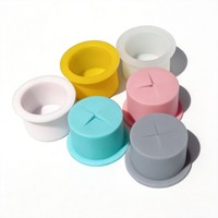Tapón de Silicona para Botellas de Reactivos, Tapón de Sellado para Frascos de Laboratorio, Suave, Flexible, a Prueba de Polvo, Tamaño Personalizado, Tapones de Laboratorio OEM ODM