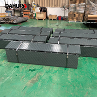 Niveleur de quai manuel/électrique CE 6 tonnes en acier au carbone pour chargement/déchargement de camions