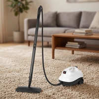 Machine de nettoyage à vapeur portable 1300W en gros, chauffe rapide en 40 secondes, nettoyeur vapeur sous pression pour usage domestique, automobile et multi-surfaces