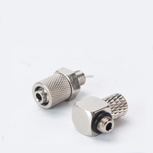 Harga terbaik <span class=keywords><strong>PL</strong></span> selang kecil mikro mini sambungan ulir siku kuningan pneumatik fitting udara PL3-M5 PL4-M3 PL4-M5 PL6-M5 - Product Image 3