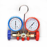 Yellow Jacket HVAC Manifold Refrigerant Pressure Gauge Set With Charging Hose