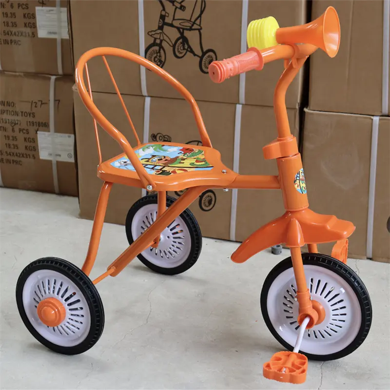 طفل جديد الموضة الصلب مع الموسيقى/البلاستيك 1-6 سنوات/رخيصة الطفل دراجات صغيرة طفل دراجة 3 عجلة الطفل دراجة ثلاثية العجلات للأطفال