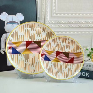 Vajilla Minimalista de Porcelana Fina Ecológica de Alta Gama, Plato Plano y Plato Hondo para Cocina Occidental - Product Image 3