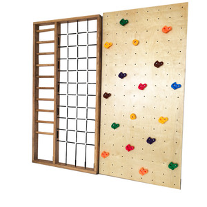 Équipement d'escalade multifonctionnel en bois massif pour enfants, idéal pour l'entraînement physique à domicile – Vente directe usine - Product Image 2