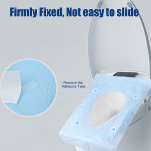 Extra große tragbare Einweg-Toiletten sitzbezüge Wasserdichte Reise-und Taschen sitze - Product Image 4