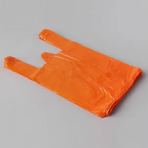 Premium Quality Transparent Plastic Vest Bags: Reliable Packaging Solution Customized Plastic T-Shirt Bags