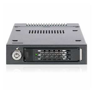 Boîtier d'extraction de disque dur tout métal Hot MB601VK-B PCIe 4.0 pour SSD <span class=keywords><strong>U</strong></span>.2 NVMe SATA SAS 2,5 pouces vers périphérique 3,5 pouces - Product Image 4