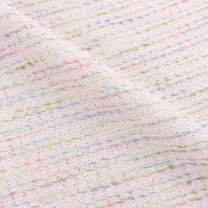 Tissu en tweed tissé multicolore chic, parfait pour les robes sans manches, tenues féminines, en stock - Product Image 4