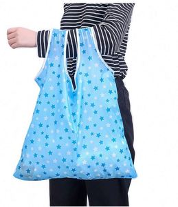 Free Sample Shopping Tote <b>Bags</b>, 6 Pack Eco-friendly Travel Recycle Shopping <b>Bags</b> <b>Folding</b> to fits in Pocket, Waterproof and - Product Image 1