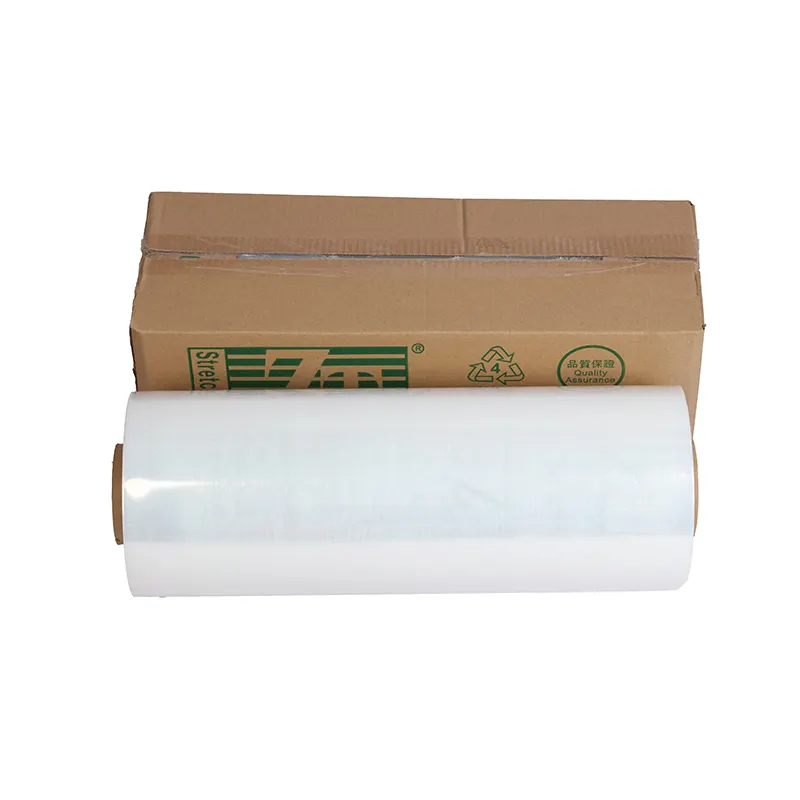 50kg Maschinen verpackung Kunststoff folien rolle Jumbo Stretch folie