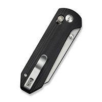 Couteau pliant de poche d'extérieur - Couteau de survie multifonctionnel OEM DIY, ouverture coulissante, logo personnalisé, lame D2, manche G10, 7,31 cm, 9,51 cm