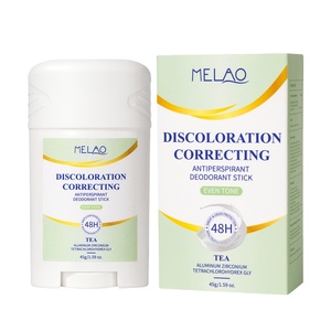 Déodorant anti-transpirant en stick 45g, formule végétalienne longue durée à base de plantes minérales, usage quotidien, contrôle de la transpiration, étiquette privée personnalisée - Product Image 2