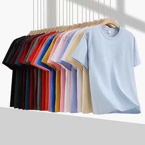 Camisetas Personalizadas para Hombre, Diseño OEM, 100% Algodón Tejido 180GSM, Suaves, Transpirables, Lisas, Suministro del Fabricante - Product Image 4