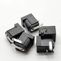 Prix usine DC Power Jack connecteur DC-005 5521 Prise dc power jack femelle connecteur 3PIn