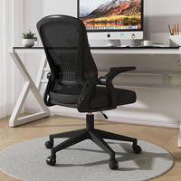 Mobilier de bureau bon marché pour le personnel exécutif chaise d'ordinateur pivotante chaise de bureau ergonomique en maille complète avec appui-tête