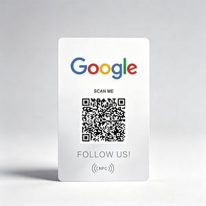 Mini-étiquette RFID 13,56 MHz, carte intelligente NFC avec mémoire de 144 octets, programmable, pour hôtel et avis Google, carte à taper - Product Image 5