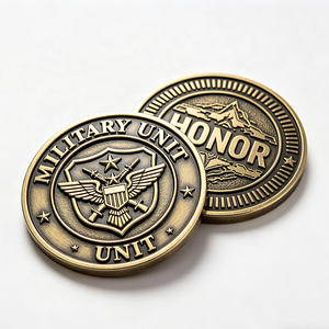 Moneda de Oro Personalizada de Fábrica, Moneda de Oro de Recuerdo con Grabado Personalizado - Product Image 3