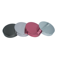 Offre Spéciale couvercles à vis en aluminium or rose de 89mm 89/400 pour l'emballage de cosmétiques