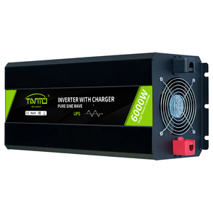 Convertidor de Energía UPS Tianmo de 6kw 12v 24v 48v a 110v 230v Onda Sinusoidal Pura con UPS - Product Image 3