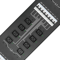 OIT 115kw Mining Smart PDU 24 ports C19 Unité de distribution d'énergie 3-Phase 160A Mining Intelligent PDU pour machines minières