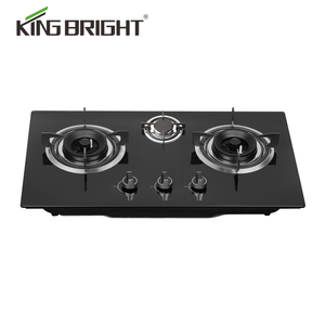 Được xây dựng trong Tempered Glass Top LPG gas HOB Bếp gas 3 Burner bếp gas bếp - Product Image 3