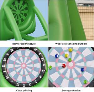 JOSEN JS-01 Tablero de Dardos Inflable de PVC de 8 Pies - Duradero, Ligero, Portátil e Impermeable para Juegos Familiares al Aire Libre - Product Image 5