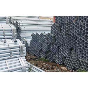 Tuyau <span class=keywords><strong>rond</strong></span> galvanisé anti-corrosion, matériau de construction métallique pour la construction de bureaux - Product Image 1