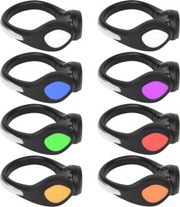 Lampes à clipser MYT pour coureurs - Éclairage blanc froid IP33 avec interrupteur à bouton et piles pour course à pied/marche/jogging/vélo - Product Image 1