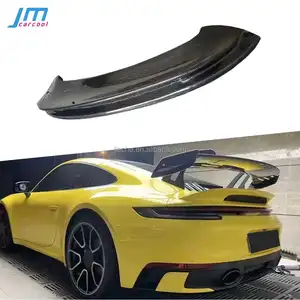 Kohlefaser hintere Kofferraumlippe Spoiler für Porsche 911 992 2022 Karosseriekits Heckkofferraum Spoiler Auto Autozubehör