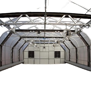 <span class=keywords><strong>Serre</strong></span> de champignon de <span class=keywords><strong>serre</strong></span> verte à une travée de tunnel de poly agricole commercial de haute résistance à vendre - Product Image 6