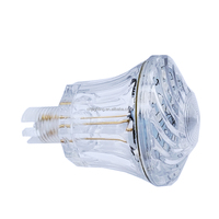 Nouvelle ampoule LED intelligente E14 RGB Cabochon 60mm Manège d'attractions IP66 Corps en plastique pour éclairage ponctuel de parc à thème