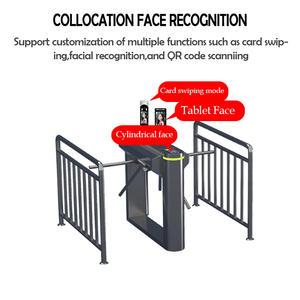 삼각대 개찰구 액세스 제어 수동 반자동 삼각대 개찰구 반자동 삼각대 개찰구 - Product Image 3