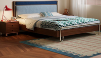 Tempat Tidur Tatami, Papan Kayu Solid Ramah Lingkungan, Rangka Tempat Tidur, Anti Lembab