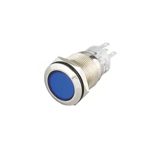 CDOE Large surface blue 12v 48v momentary switch ip67 22mm push button lamp With Wholesale Price