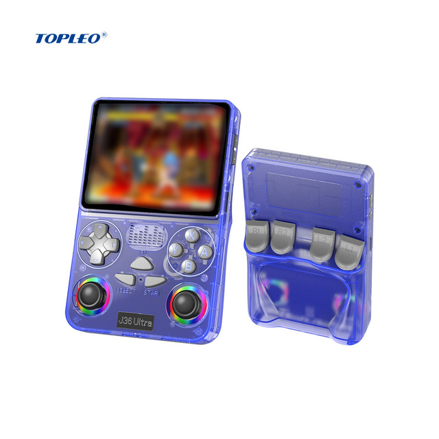 Topleo Handheld Game Players Emulator J36 ultra Retro Portable Video Mini Game Console Cheap Handheld Game Players