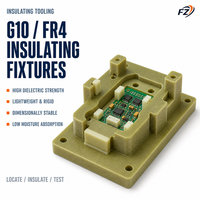 Service de fabrication CNC sur mesure pour supports et gabarits isolants G10 FR4, pour l'assemblage électrique et le positionnement de précision